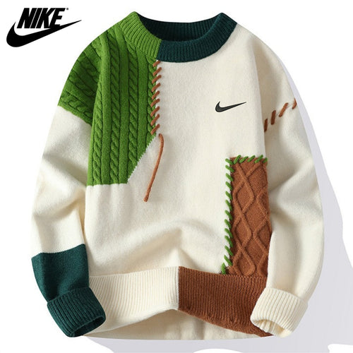 Casual Patchwork Sweater || CLEARANCE PRICE