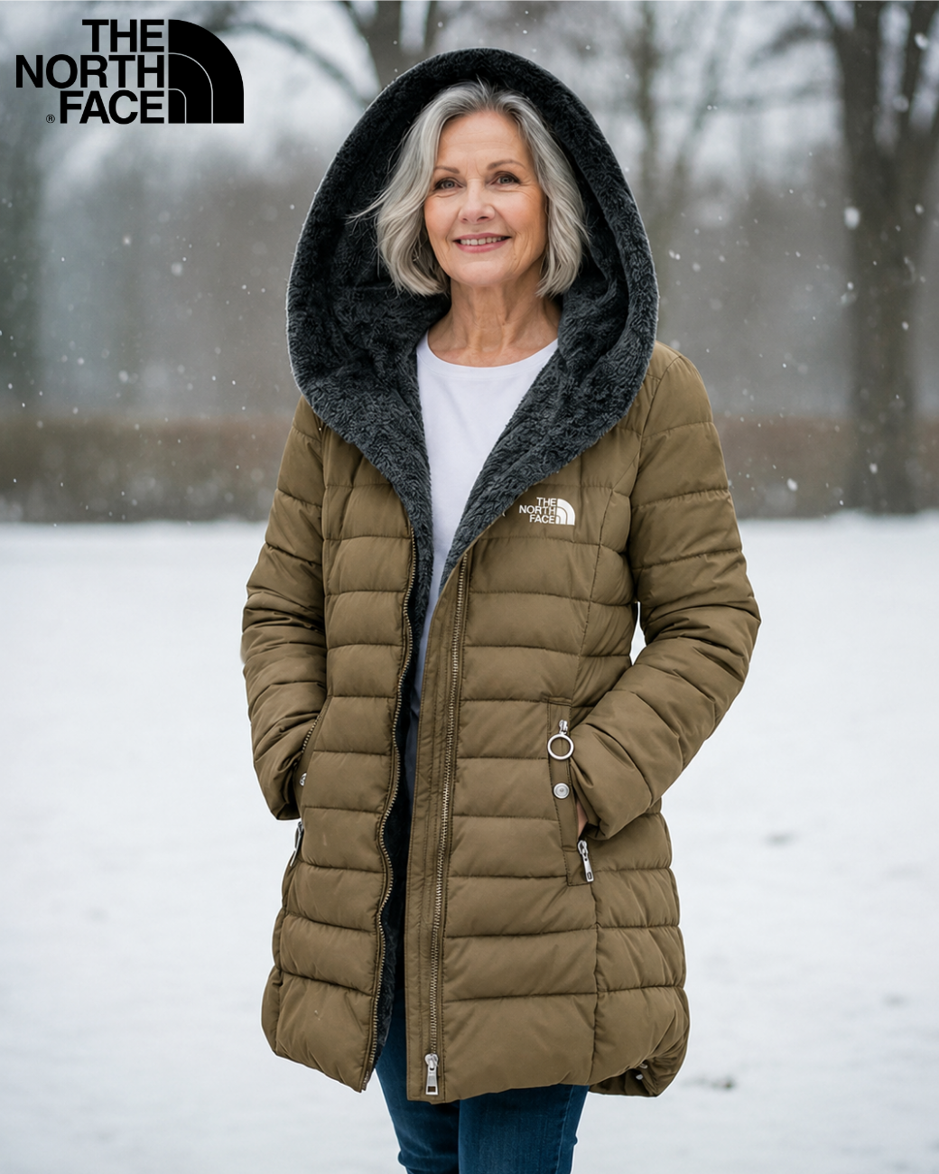 TNF™ | Fleece Lined Quilted Coat
