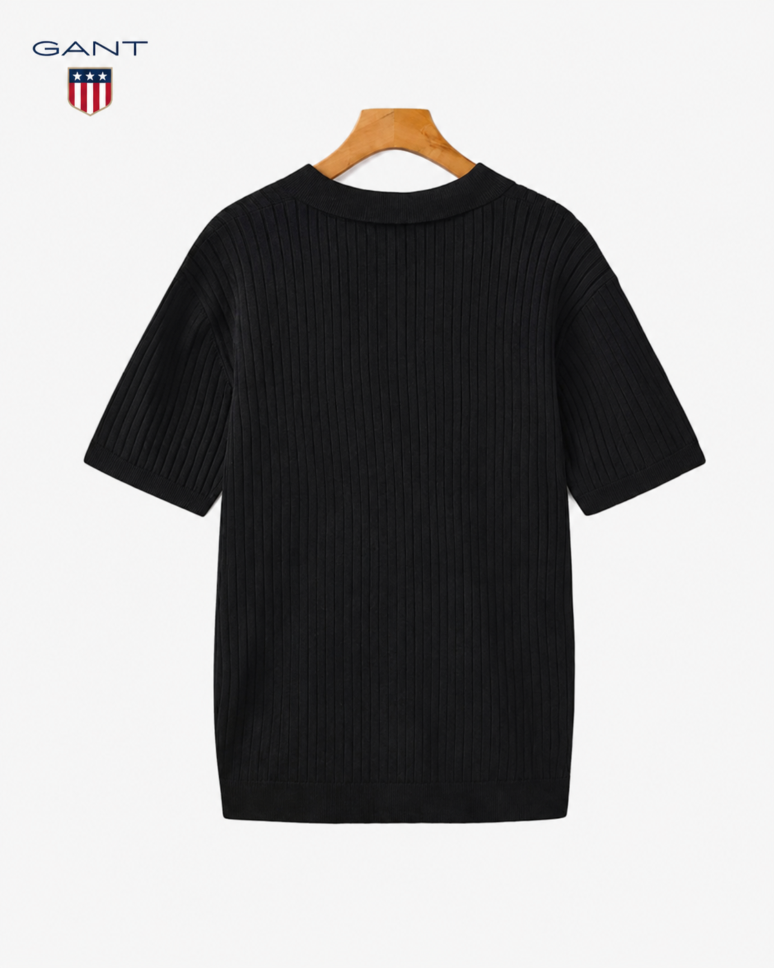 GANT® Sommar ribbad pikétröja
