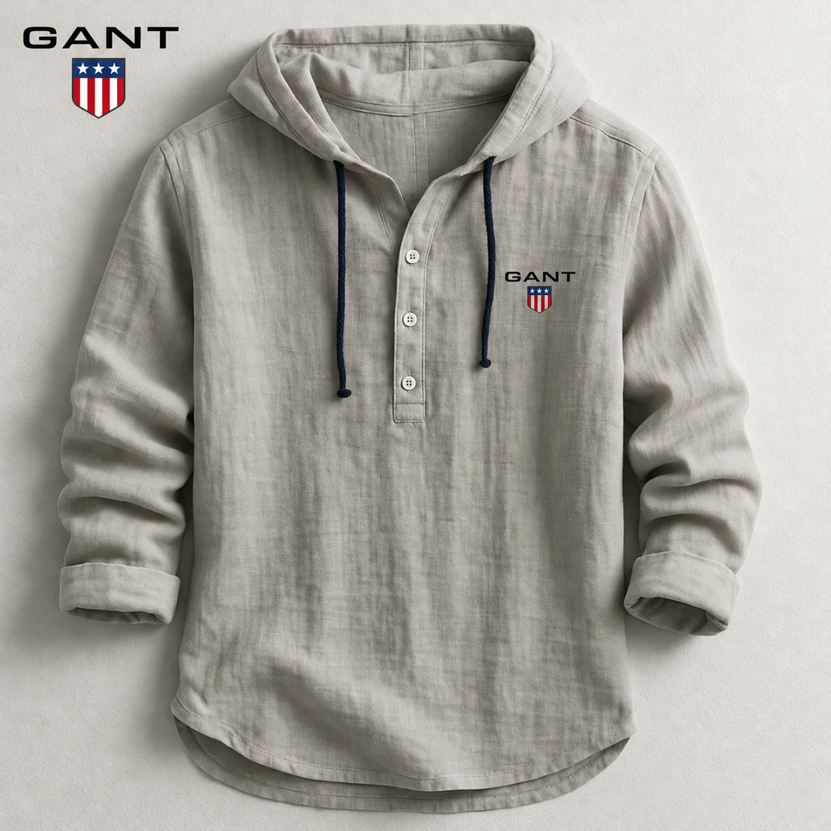 GT™ Premium Linen Hooded Shirt