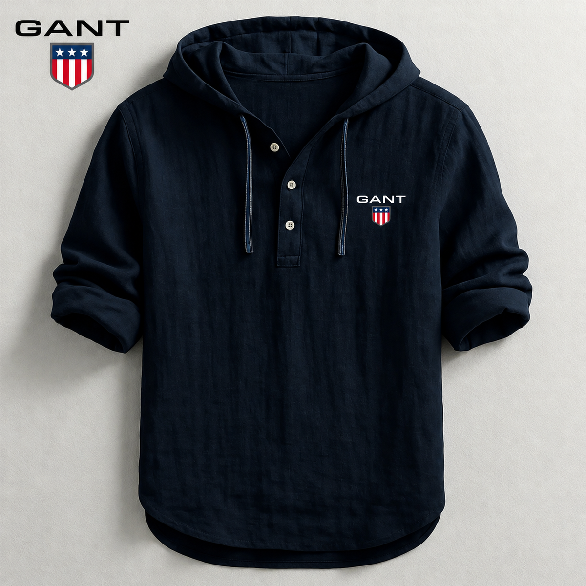 GT™ Premium Linen Hooded Shirt