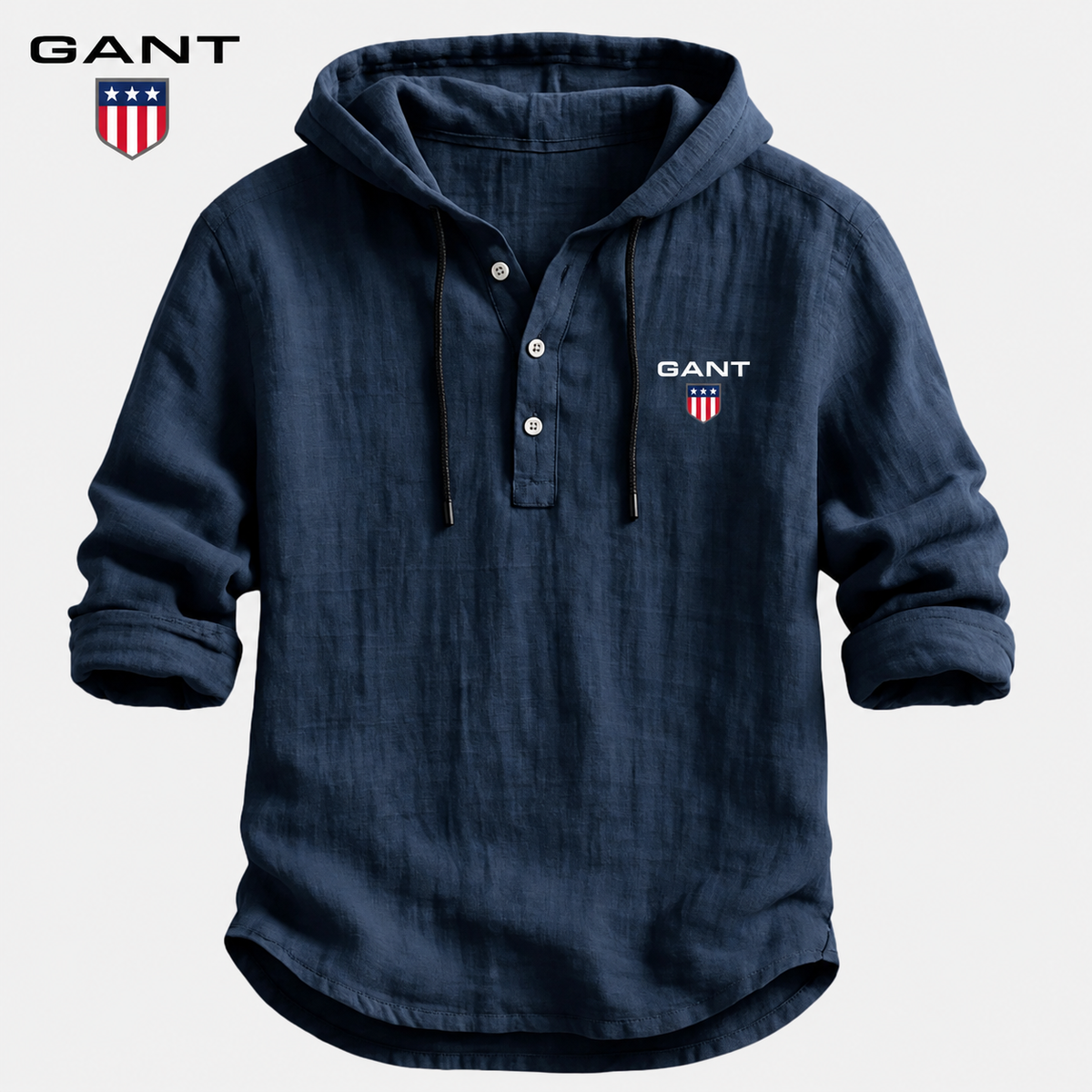GT™ Premium Linen Hooded Shirt