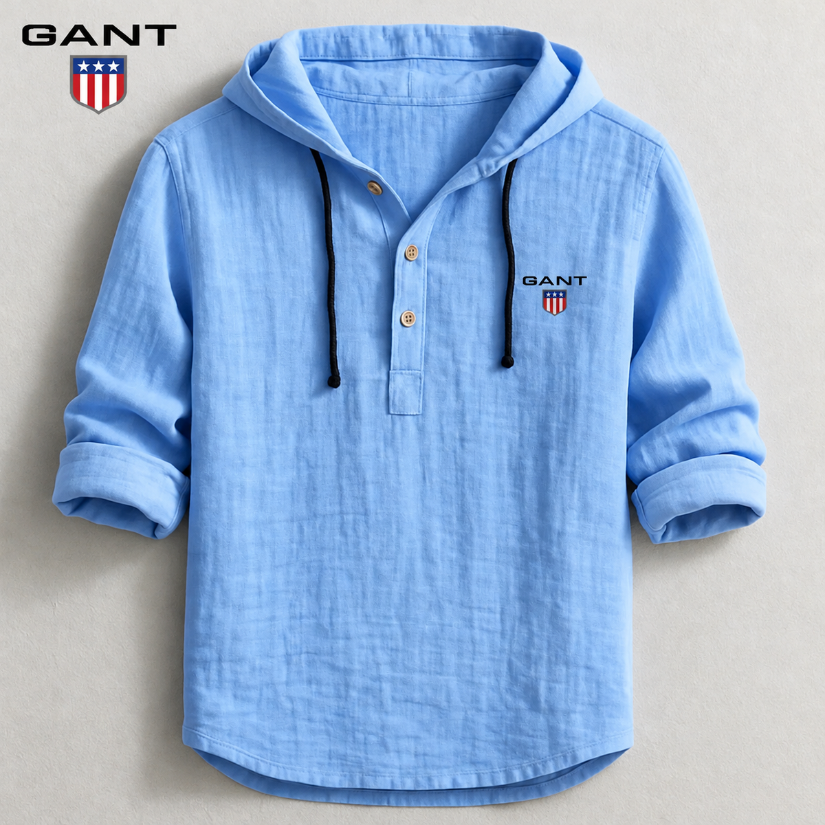 GT™ Premium Linen Hooded Shirt